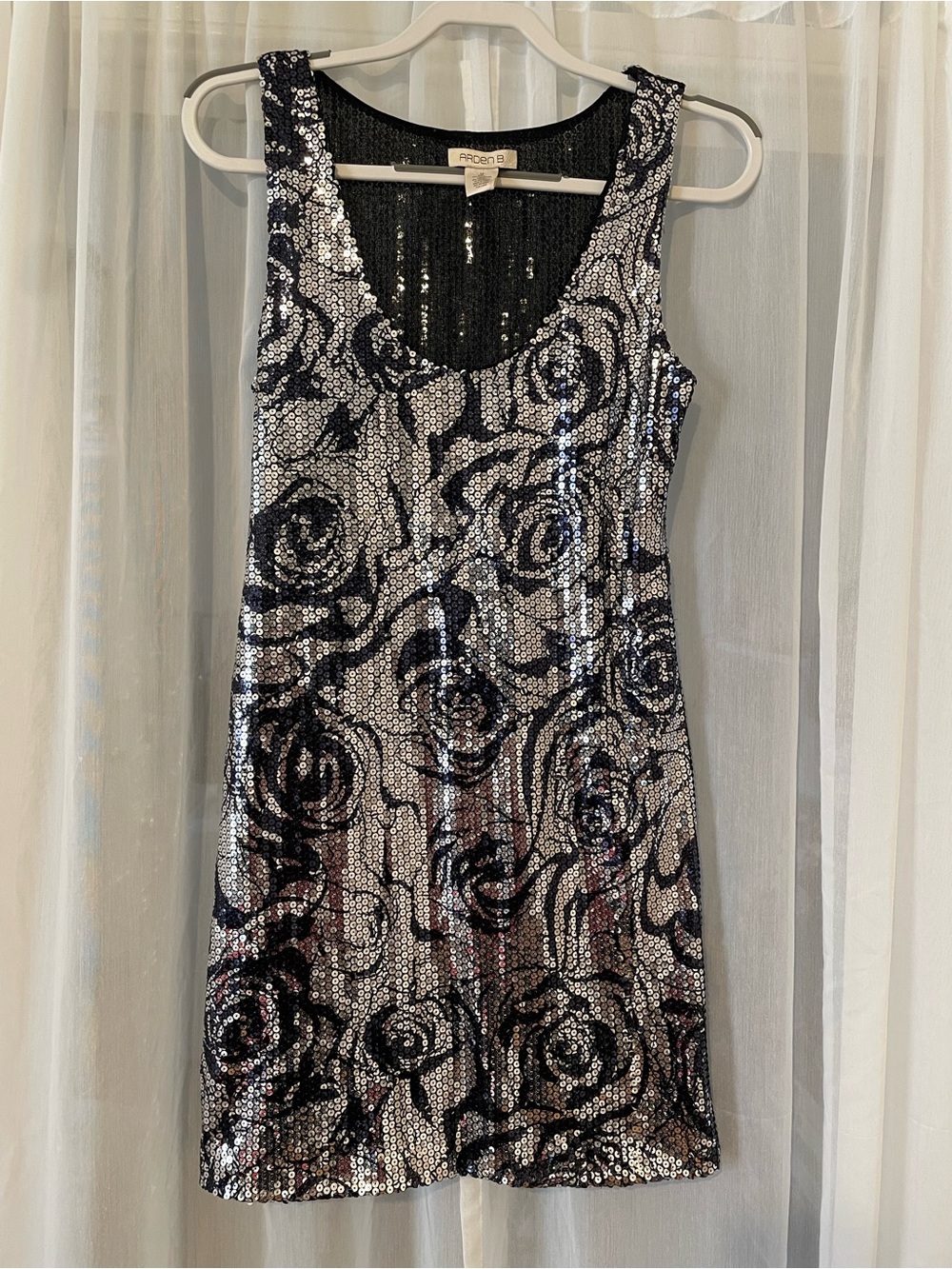 Vintage Sequin Mini Dress